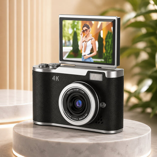 4K Vlog Camera With Flip Screen - Image 2