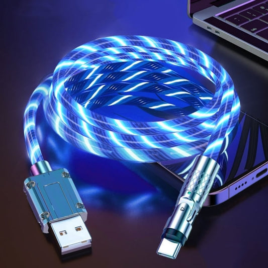 540° Rotating Fast Charging Cable With Vibrant Effects - Image 6