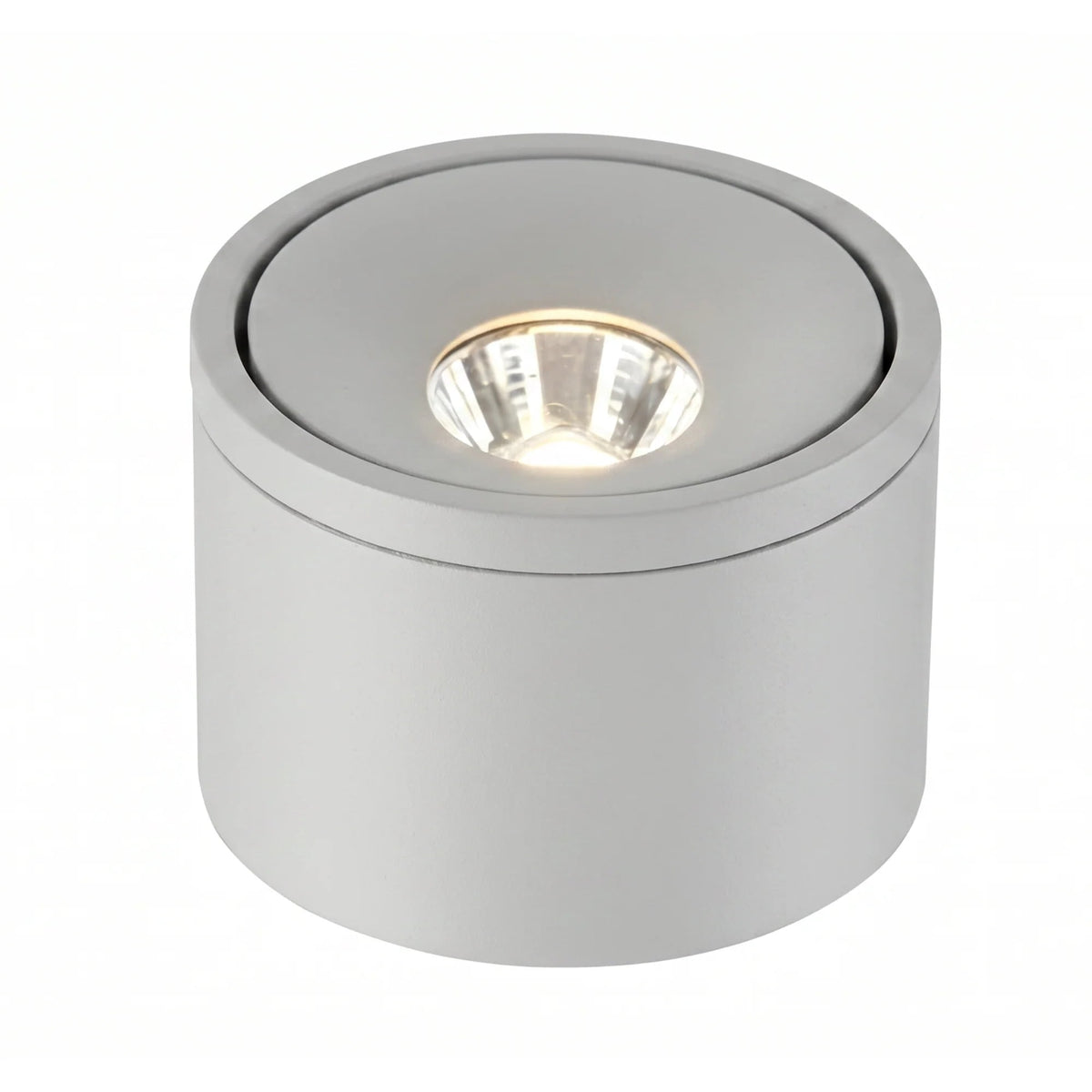Aluminum Cylindrical Ceiling Light With Swivel Head - Image 7