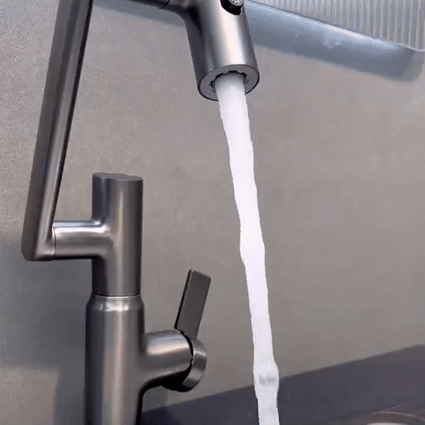 Aquatwist 360° Swivelling Kitchen Faucet With Integrated Temperature Display - Image 9