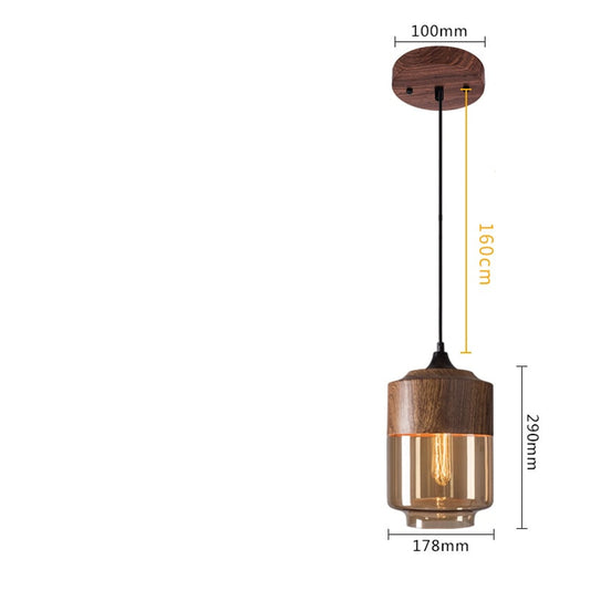 Art Bar Personality Glass Chandelier - Image 2