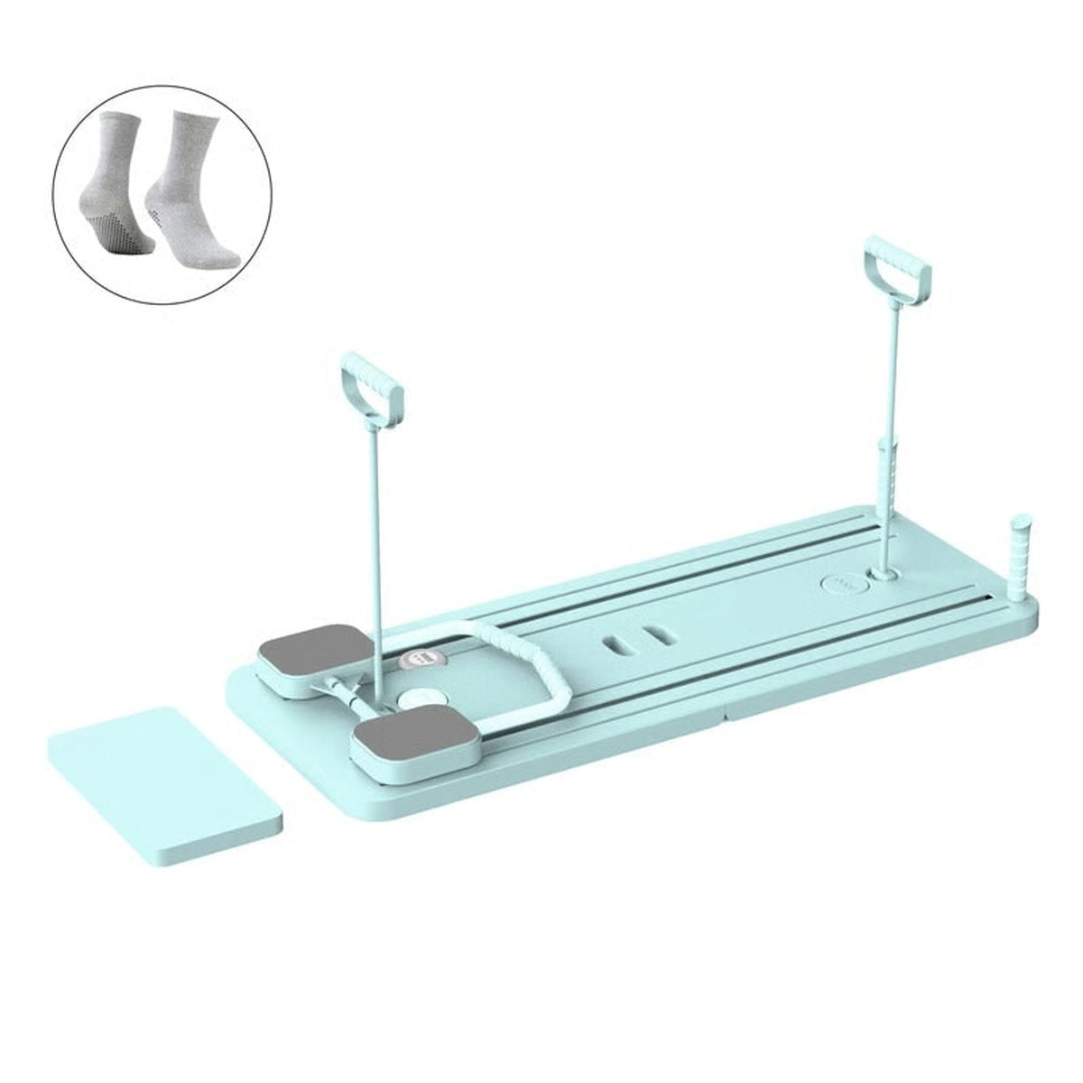 Core And Strength Training Exercise Board With Pilates Reformer Functionality Smart Timer And Padded Surface - Image 3