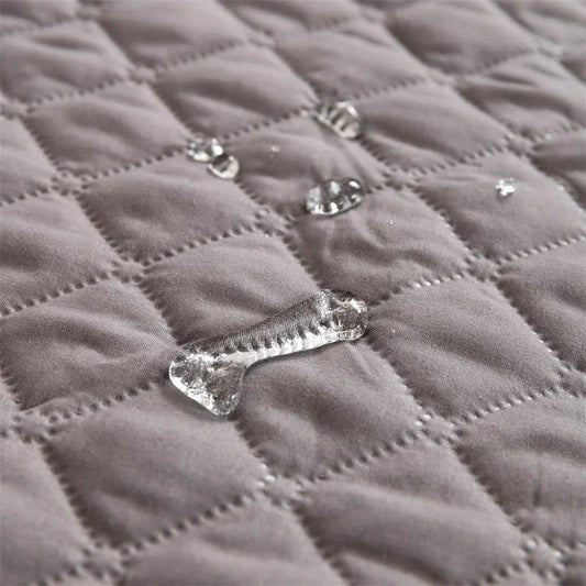 Dog Car Seat Cover Pet Protector Quilted Padded With Raised Sides For Backseat - Image 3