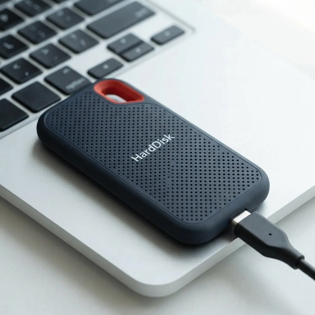 Portable External SSD With High-Speed Data Transfer Shock-Resistant Design - Image 1