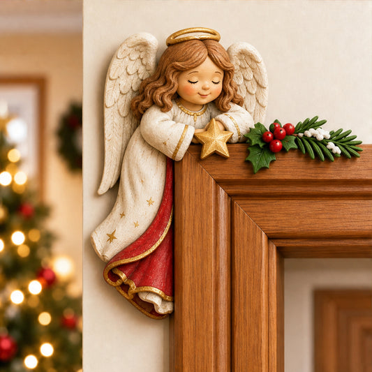 Frostbury Hand-Painted Door Frame Corner Christmas Decoration - Image 5