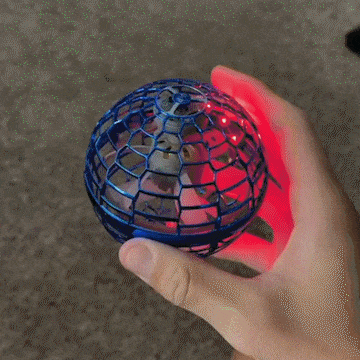 Galaxy Fly Orb Hover Ball Motorised Boomerang Toy With LED Lights - Image 4