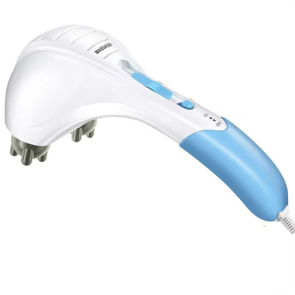 Handheld Electric Massager With Dual Vibration And Adjustable Intensity - Image 1