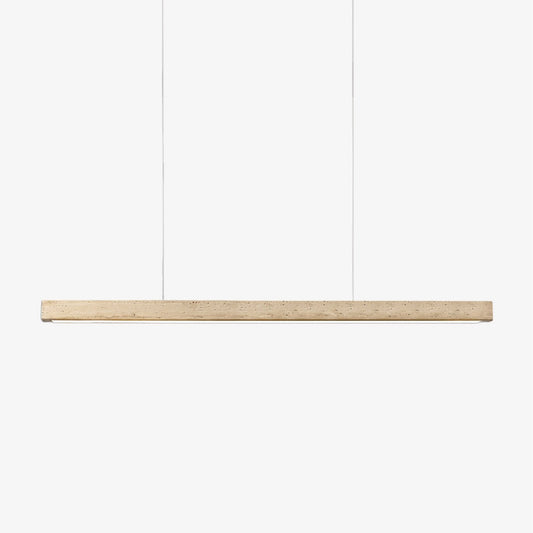 Imiror Straight Travertine Pendant Light - Image 1