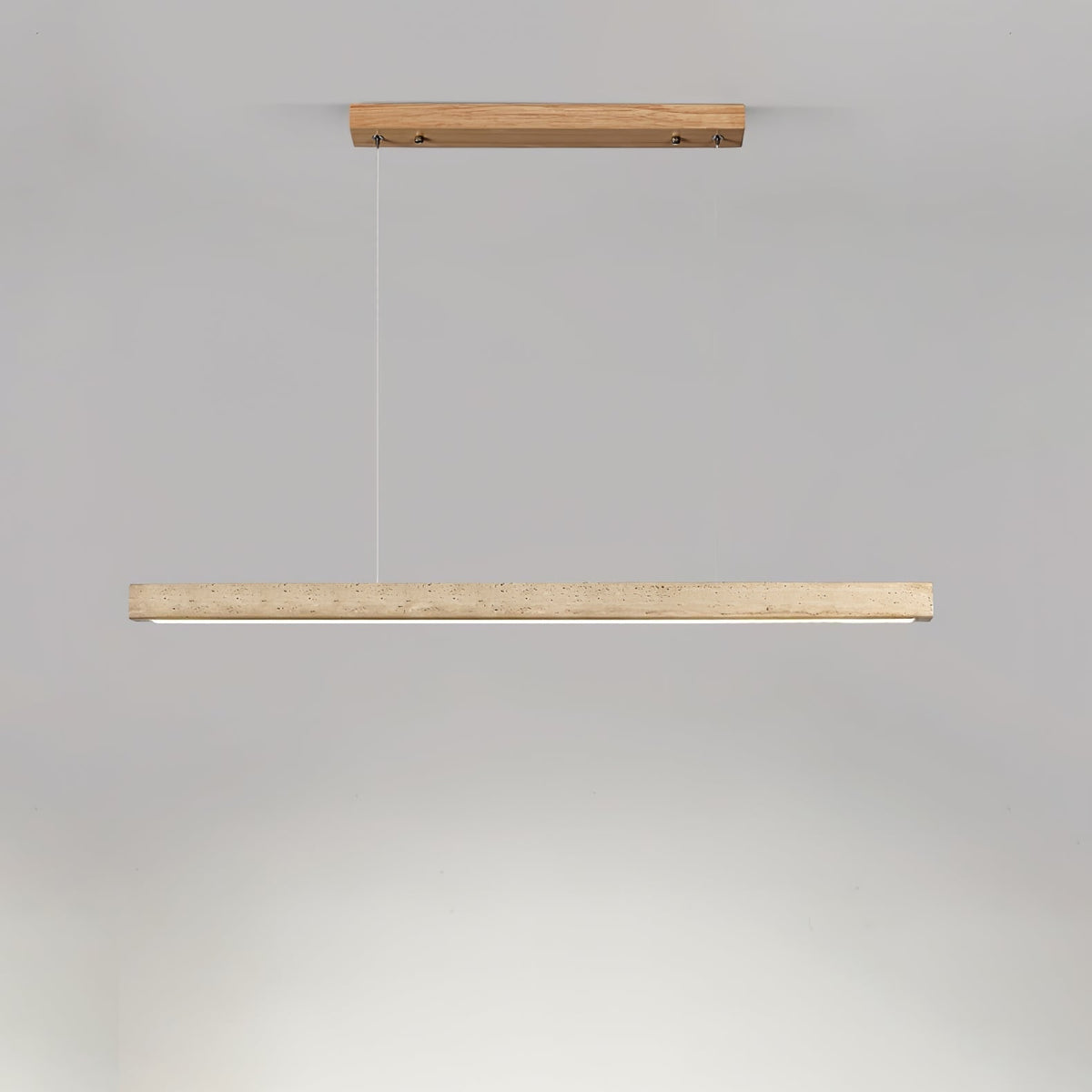 Imiror Straight Travertine Pendant Light - Image 8