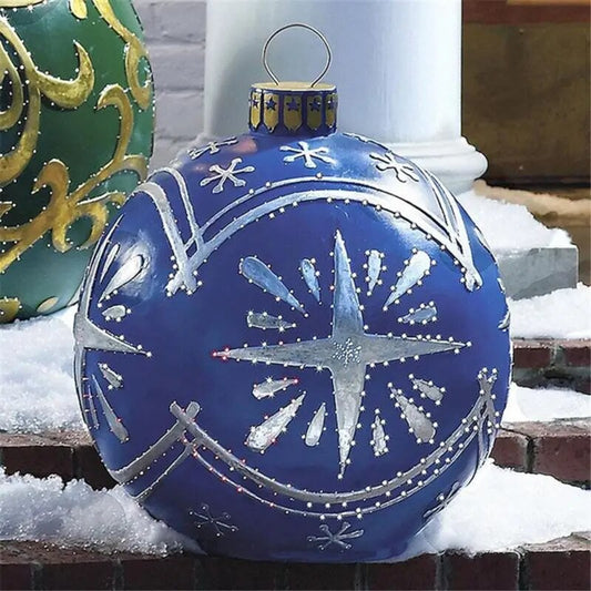 Jumbo Inflatable Christmas Ornaments With Weather-Resistant Outdoor Use - Image 3