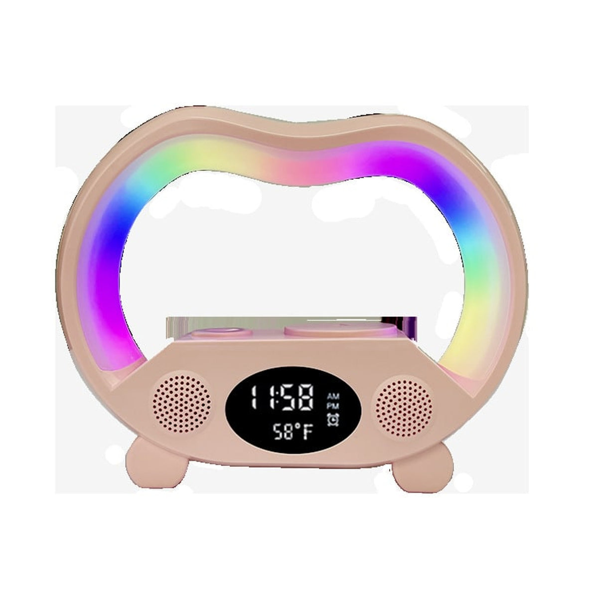 LED Table Lamp With Wireless Charging And Bluetooth Speaker - Image 8
