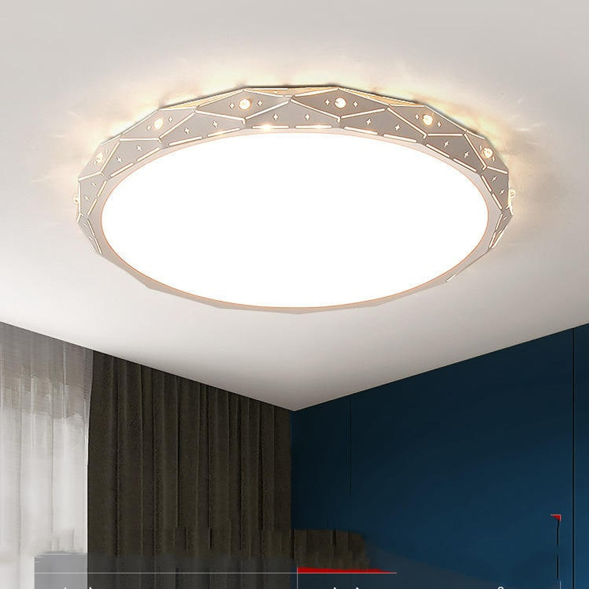 Light Luxury Round Ceiling Lamp - Image 7