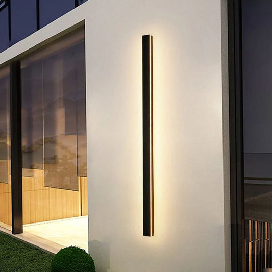Linear Outdoor Wall Lamp Modern Minimalist Waterproof - Image 2