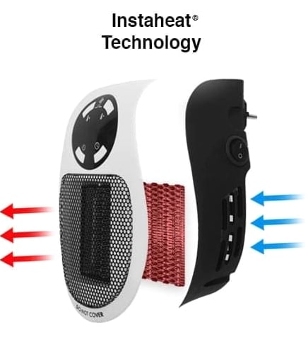 Mini Portable Electric Heater For Quick Room Warmth - Image 9