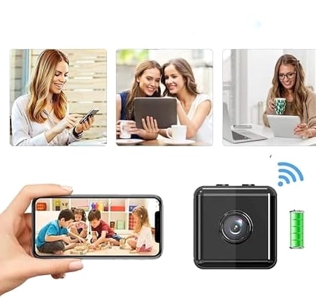 Mini Security Camera With 1080P Night Vision Wireless And Rechargeable IP65 Weatherproof - Image 3