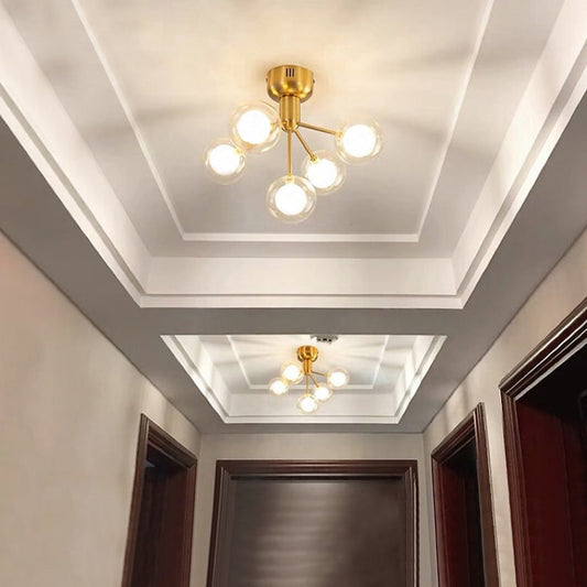 Modern Metal Clear Ceiling Light - Image 2