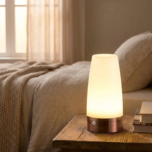 Motion Sensor Night Light With Frosted Glass Shade - Image 2