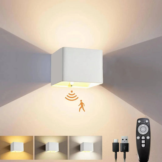 Motion Sensor Wall Light With Usb-C Charging And Remote Control - Image 8
