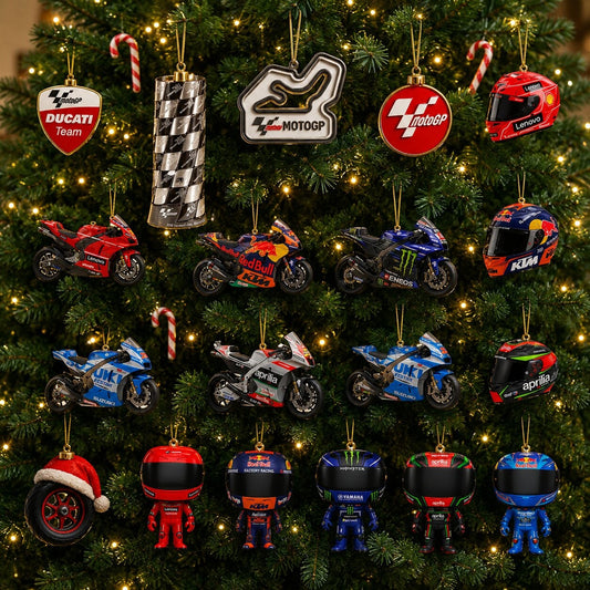 Moto Gp Advent Calendar 24 Day Christmas Countdown With Toy Motorcycles And Helmets - Image 2