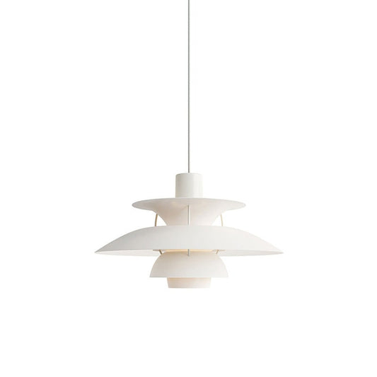 Pendant Light With Layered Circular Metal Design - Image 2