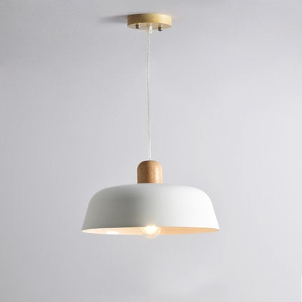 Pendant Lighting Fixture Minimalist Round Metal Hanging Lamp - Image 2