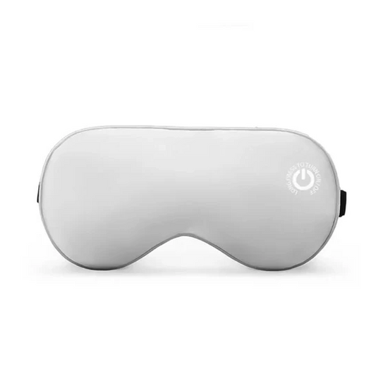 Rechargeable Heated Eye Mask With Silk Cover Cordless Massager For Sleep And Travel - Image 2