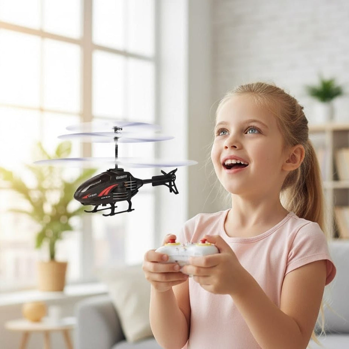 Remote Control Helicopter For Kids Easy Flying Mini Drone With Stabilisation For Beginners - Image 8