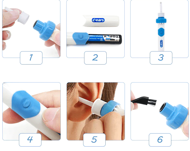 Suction Force Electric Ear Wax Remover With Collects Moisture And Debris - Image 6