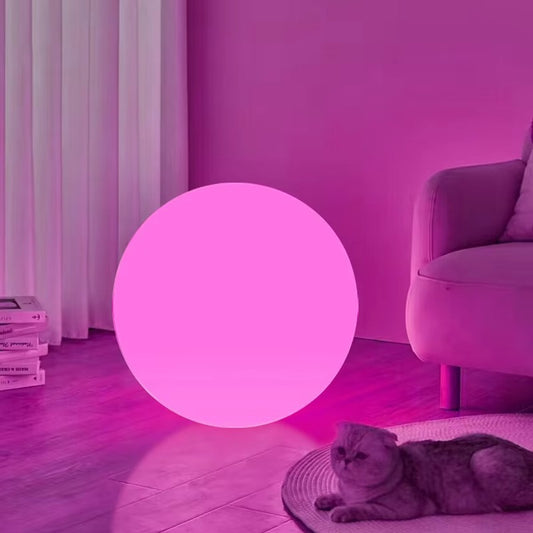 Table Lamp Round Cordless LED 16 Color Remote - Image 2