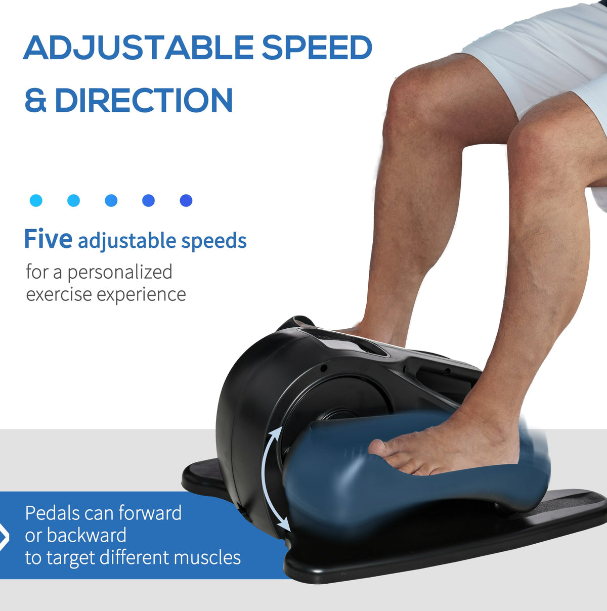 Under Desk Elliptical Machine With Remote Control And LCD Display For Home And Office Use - Image 9