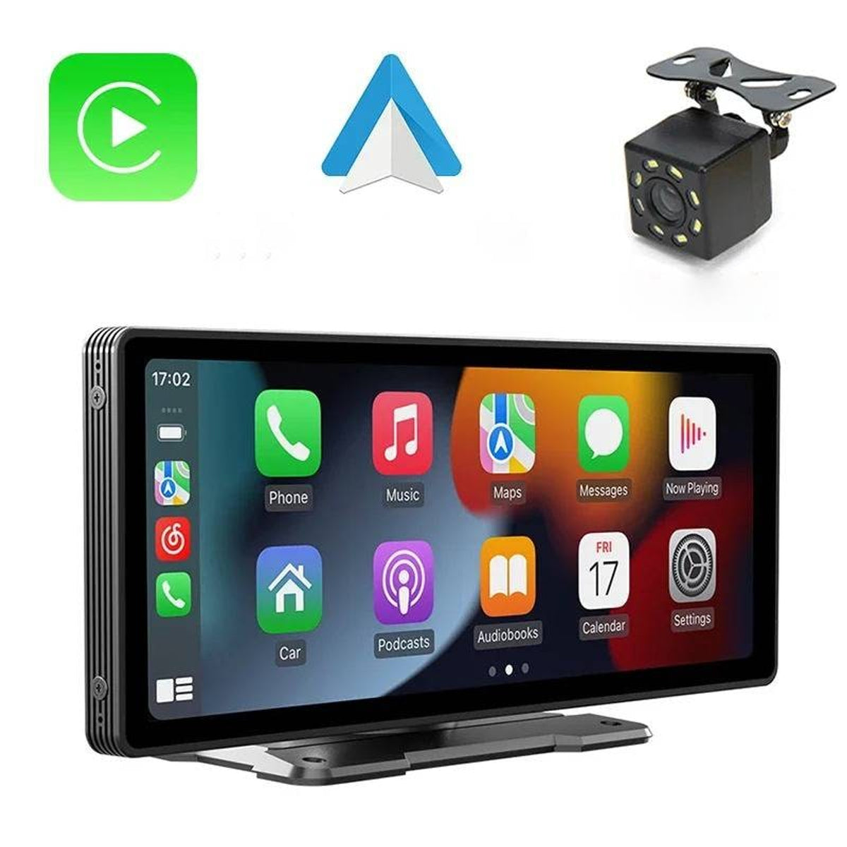 10.26-Inch Car Stereo Touchscreen With Wireless Carplay Android Auto And Bluetooth - Image 1