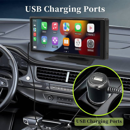 10.26-Inch Wireless Carplay Android Auto Bluetooth Backup Camera Input Car Stereo Touchscreen - Image 4