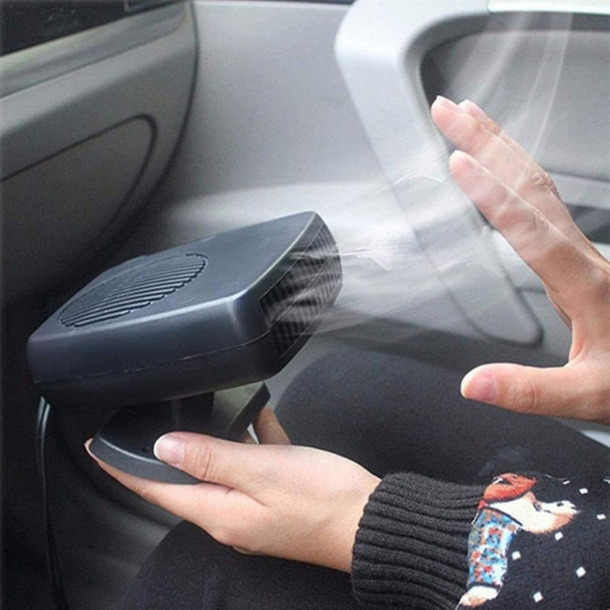 12V Car Heater Fan 150W 300W Portable Ceramic Auto Heater For Fast Defrost And Heating - Image 6