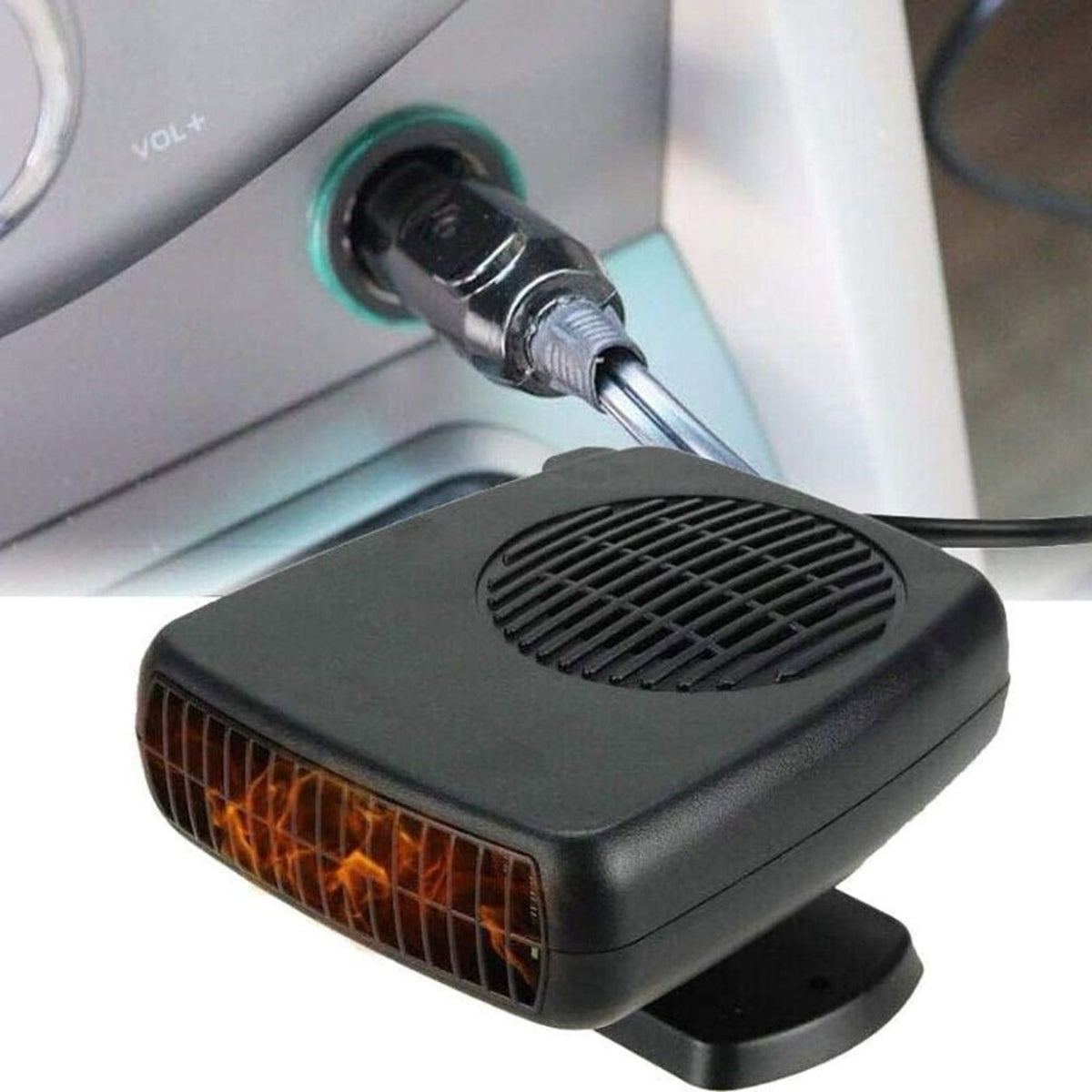 12V Car Heater Fan 150W 300W Portable Ceramic Auto Heater For Fast Defrost And Heating - Image 7