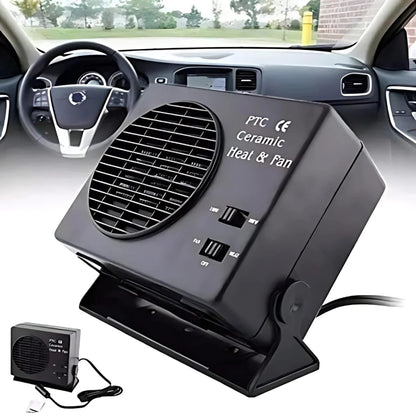 12V Ceramic Car Heater With Defrosting And Fan Functions - Image 1