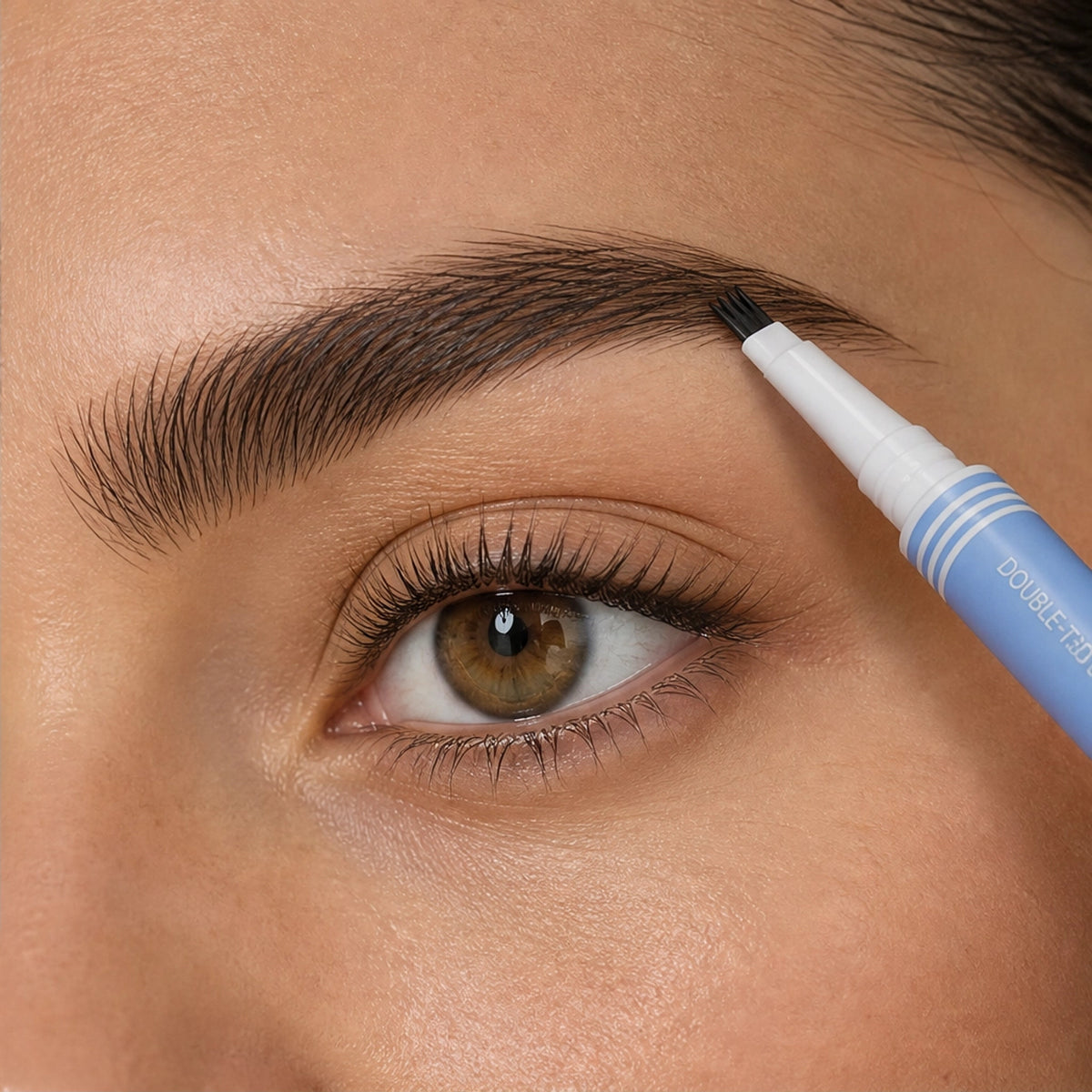 2-in-1 Waterproof Microblading Brow Pen With Tint Brush - Image 3