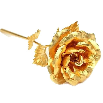 24K Gold Dipped Real Christmas Gold Rose With Gift Box - Image 4
