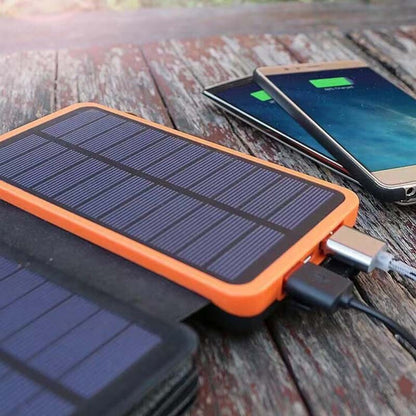 25000mAh Solar Power Bank With 4 Panels 10W Quick Charge And 3 USB Outputs - Image 7