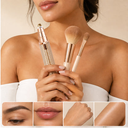 3-in-1 Painless Precision Trimmer For Brows Face And Body - Image 3