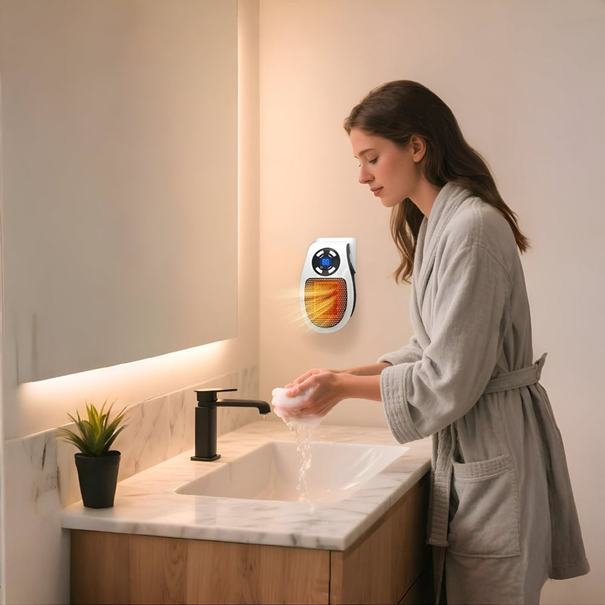 350W Leistung Plug In Heater - Image 5