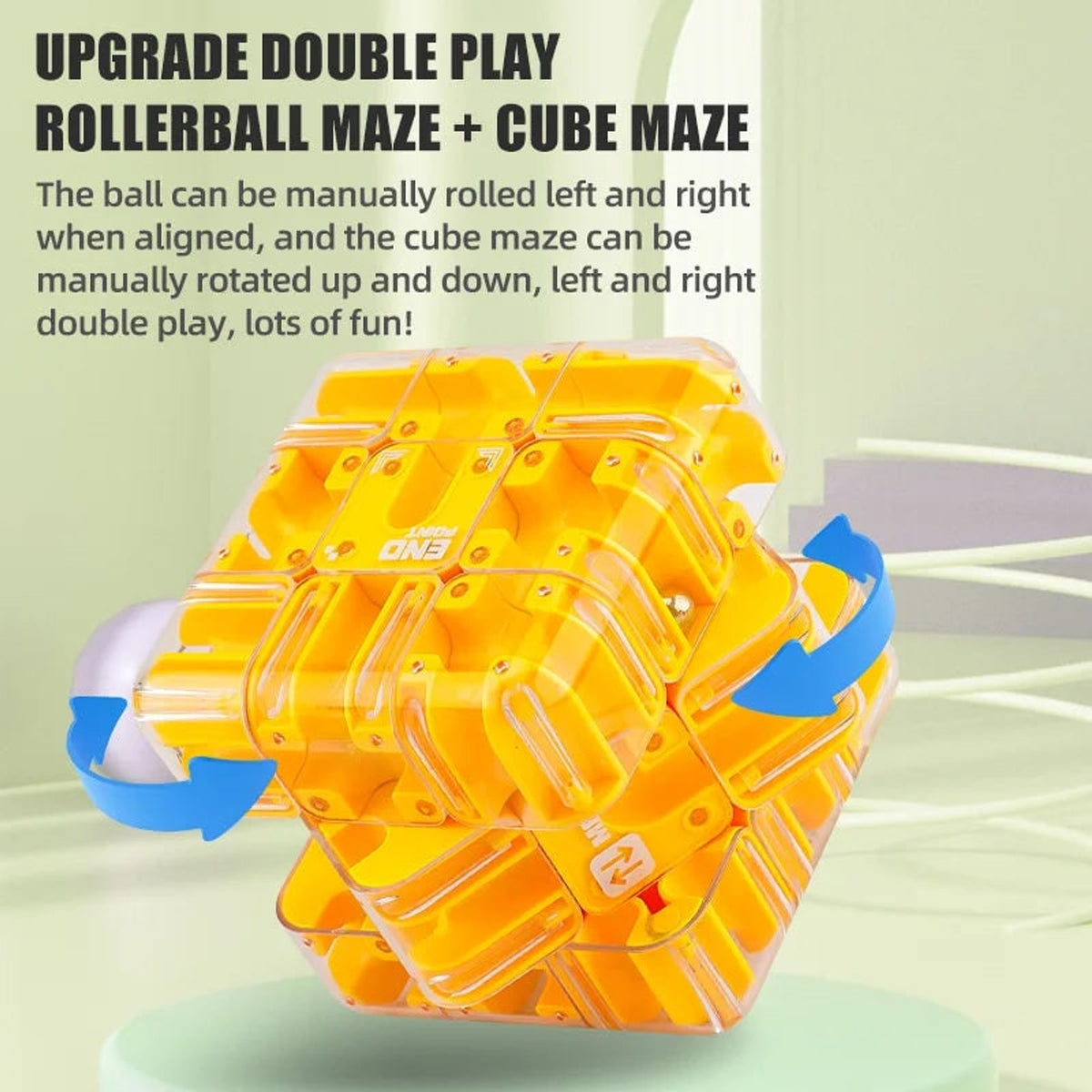 3D Ball Cube Maze Fidget Toy For Focus And Dexterity Training - Image 6