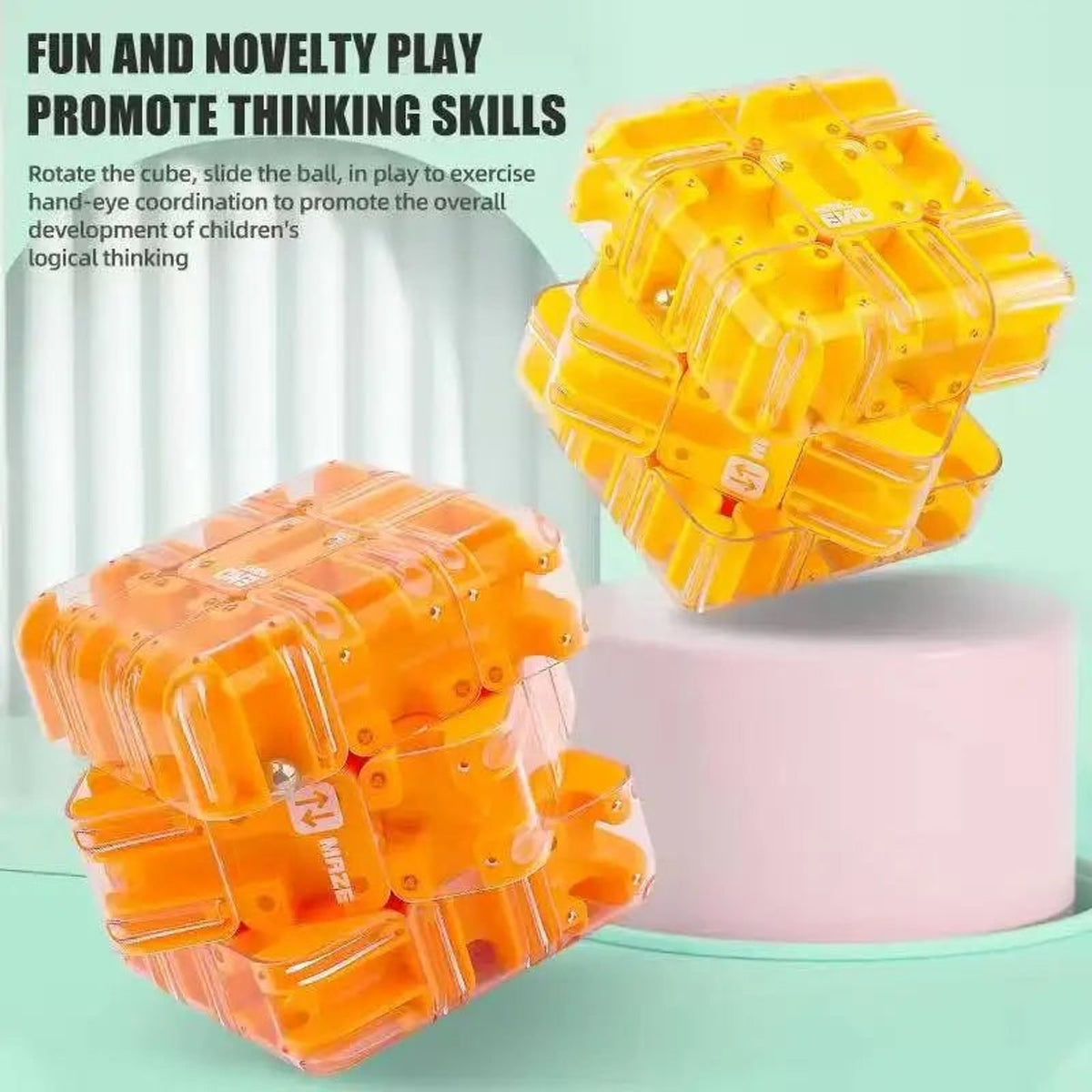 3D Ball Cube Maze Fidget Toy For Focus And Dexterity Training - Image 5