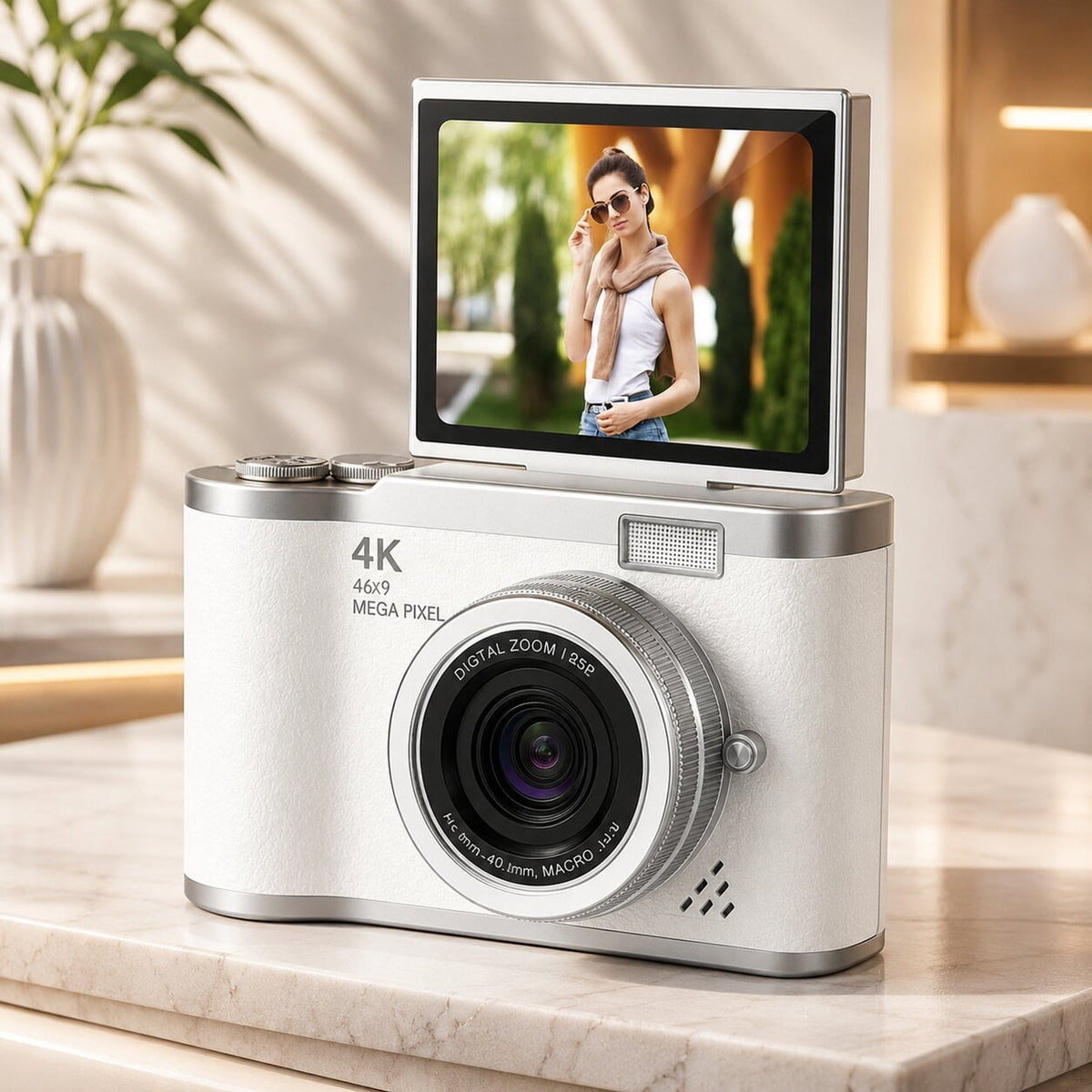 4K Vlog Camera With Flip Screen - Image 4