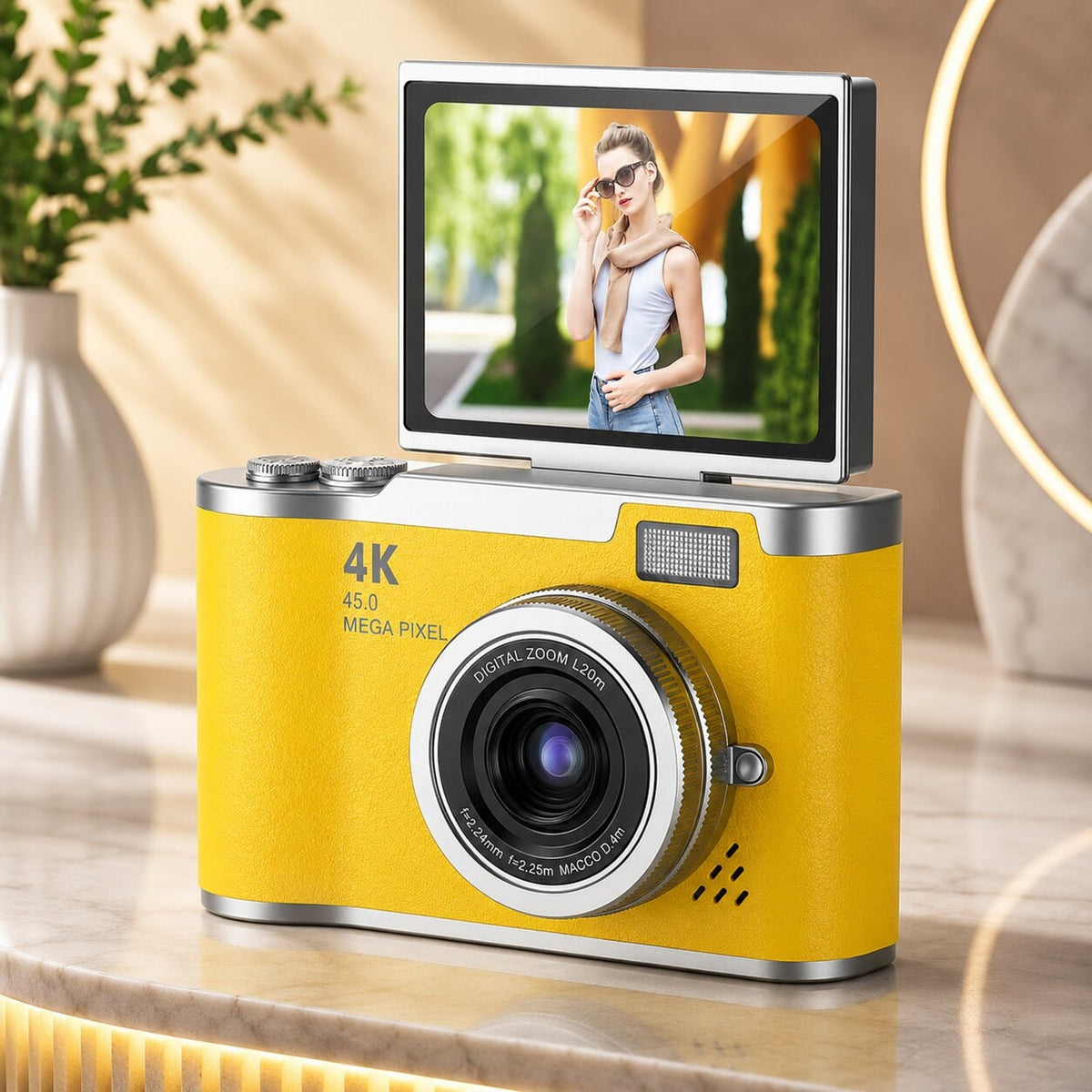4K Vlog Camera With Flip Screen - Image 6