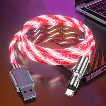 540° Rotating Fast Charging Cable With Vibrant Effects - Image 7