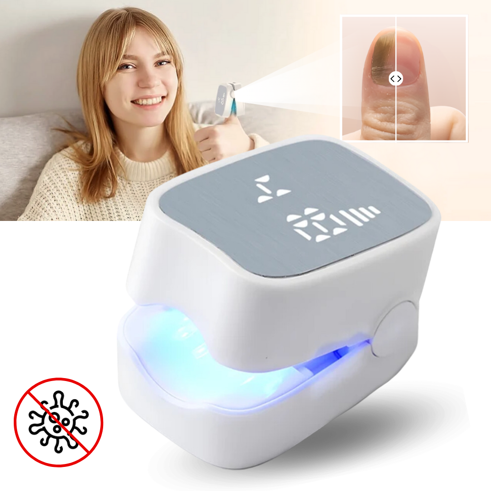 Portable Nail Care Laser Therapy Device With Dual Light Modes - 1