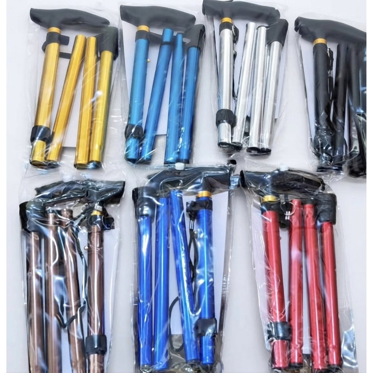 Adjustable Folding Walking Cane In Lightweight Aluminium For Hiking And Travel - Image 16
