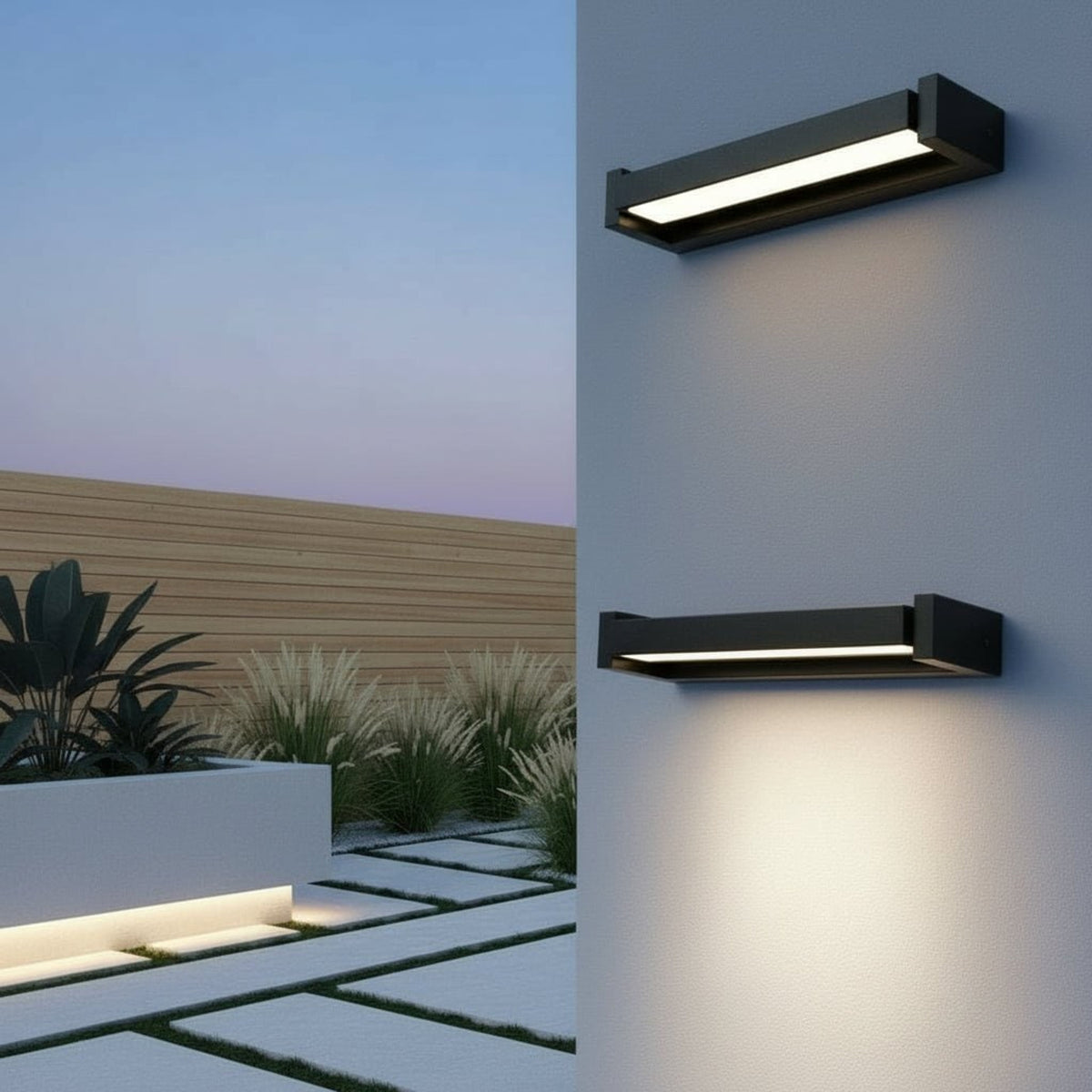 Adjustable Outdoor Wall Light With Waterproof Aluminium - Image 1