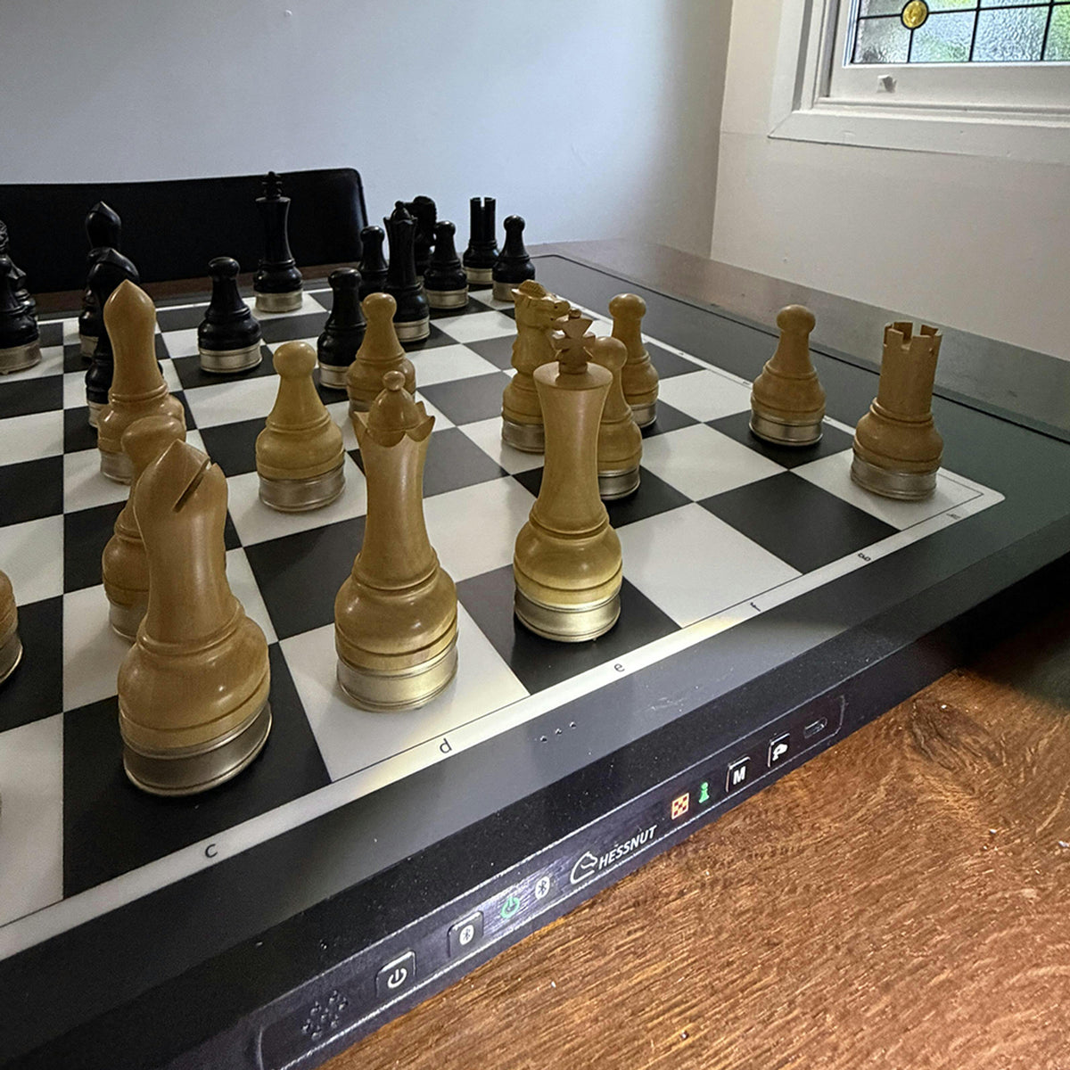 Advanced Robotic Chessboard With Wooden Chess Pieces For Solo Practice And Online Play - Image 6