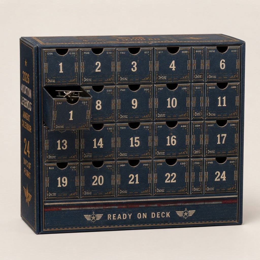 Skywick Christmas Advent Calendar With 24 Collectible Aircraft - Image 6